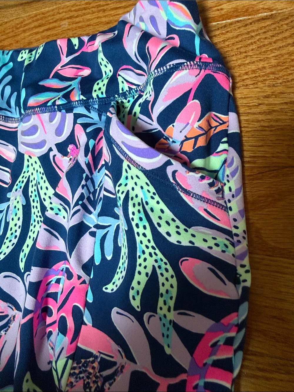 Lilly Pulitzer Royal Blue Luxletic Activewear - Picture 3 of 6